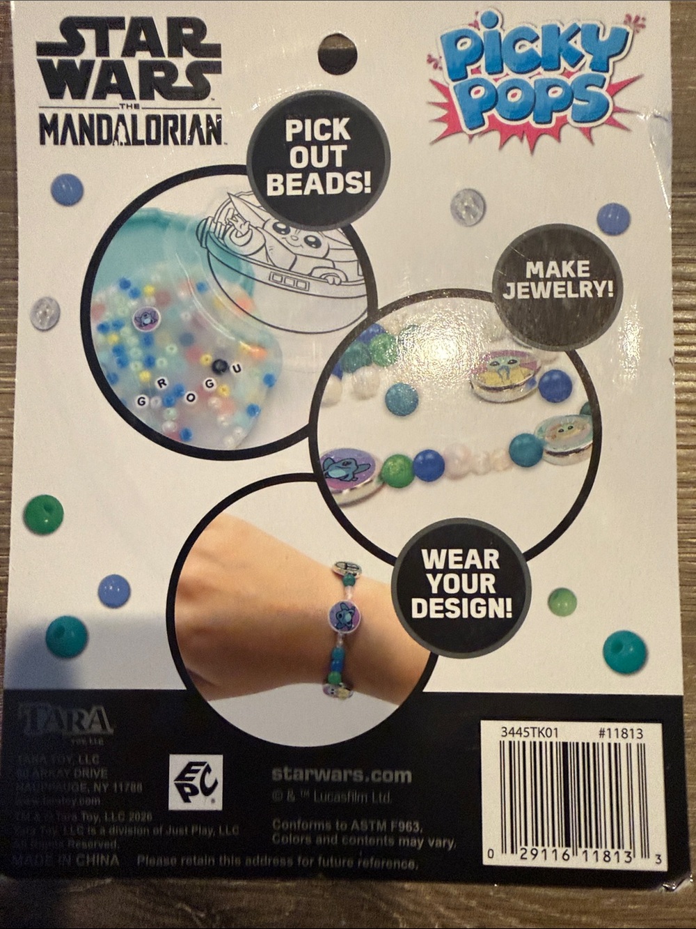 Star Wars Picky Pops Bead Kit - Green, Blue, Purple - Picture 2 of 2